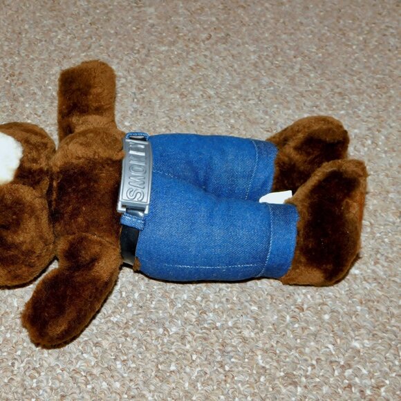 Vintage 1980 Dakin 13" Smokey Bear Plush Doll with Hat & Belt Buckle - Picture 8 of 12